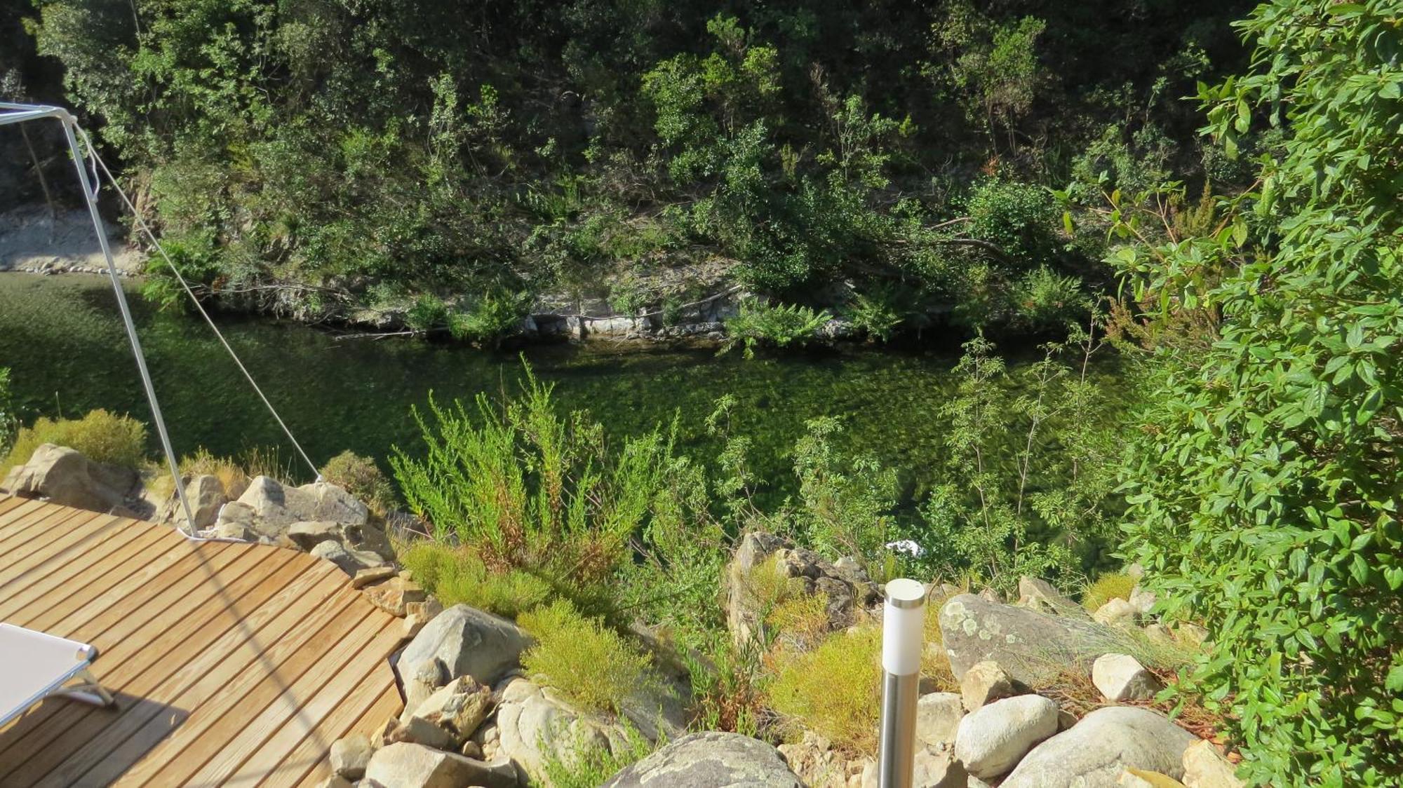Villa Les Pieds Dans L'Eau Le Pont du Travo Exteriör bild